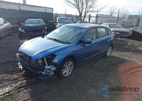 2016 Subaru Impreza 2.0I Premium z USA, uszkodzony, nr VIN JF1GPAB68GH204810